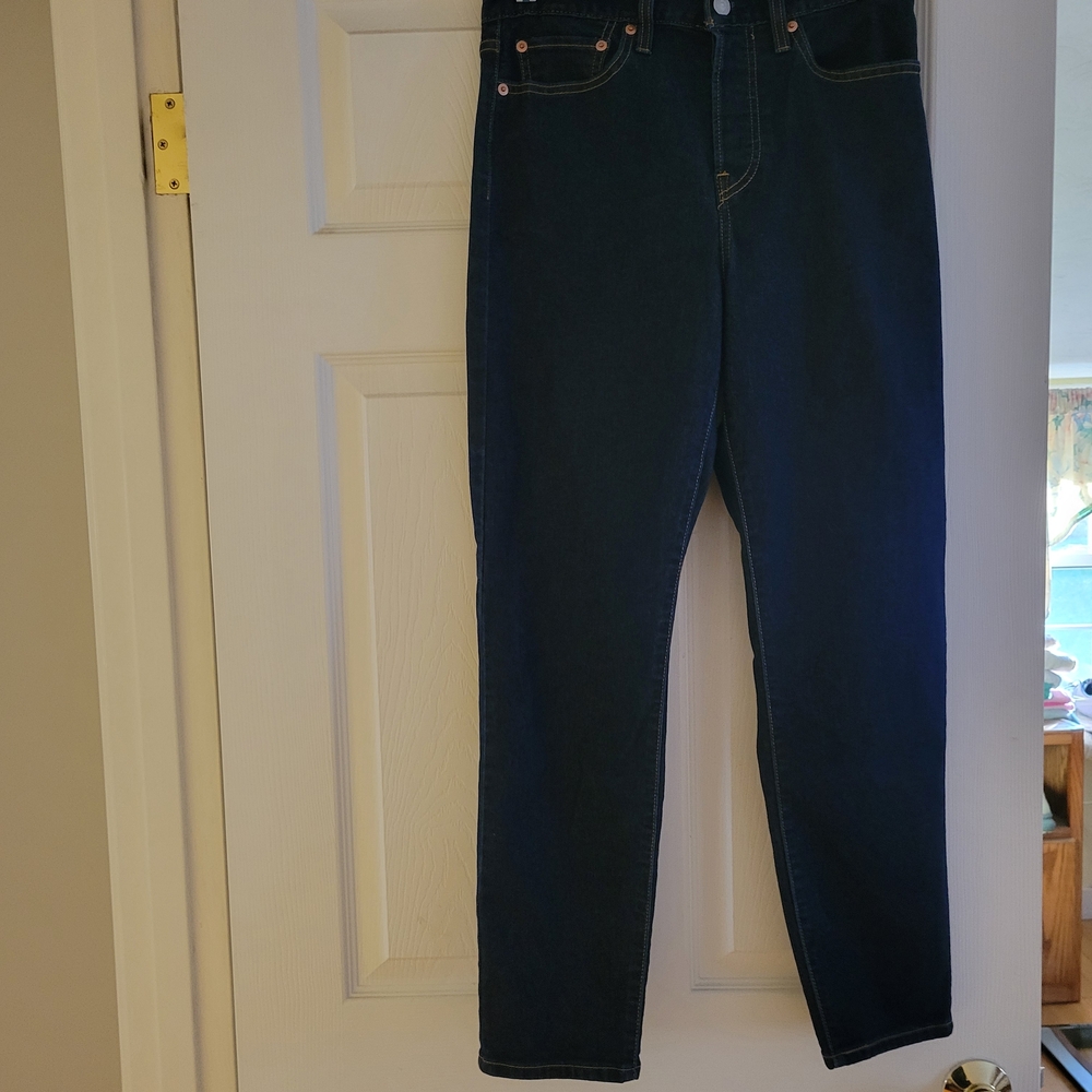 Levi's Women's Ankle & Cropped Jeans - Dark Blue